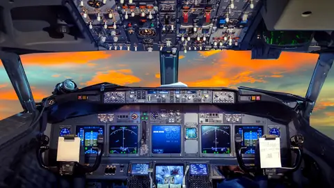 Cabina de avión Cabina de avión