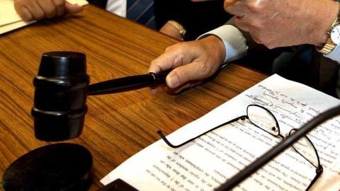 Imagen de archivo de juzgados