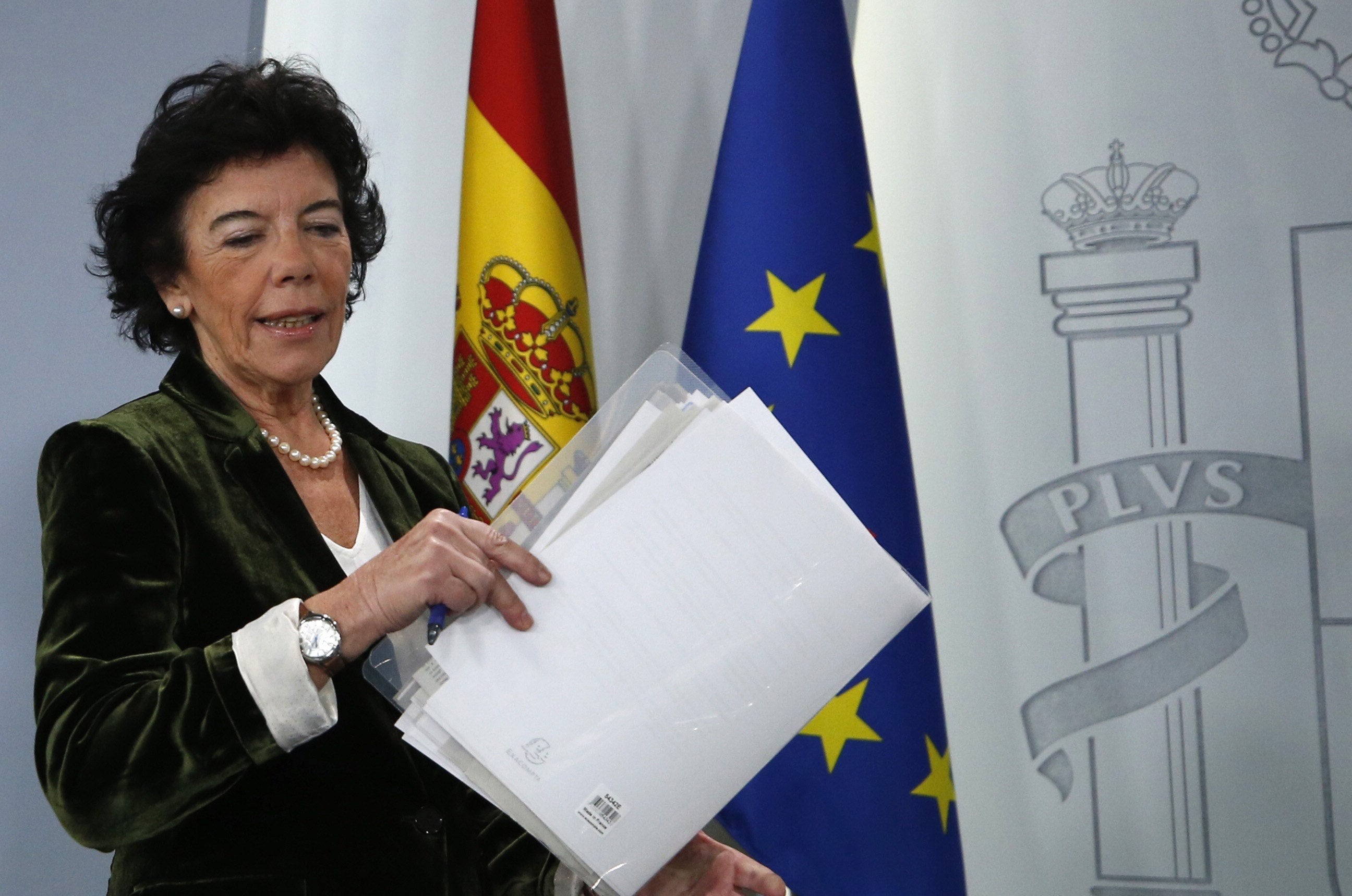 Celaá carga contra PP y Ciudadanos por vetar y bloquear los Presupuestos Celaá carga contra PP y Ciudadanos por vetar y bloquear los Presupuestos