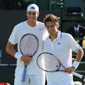 John Isner y Nicolas Mahut disputaron el partido más largo de Wimbledon John Isner y Nicolas Mahut disputaron el partido más largo de Wimbledon
