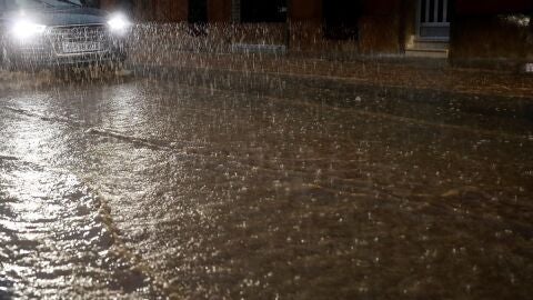 Imagen de las lluvias caídas