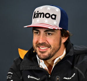 Fernando Alonso, en rueda de prensa Fernando Alonso, en rueda de prensa