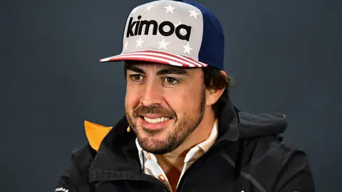 Fernando Alonso, en rueda de prensa Fernando Alonso, en rueda de prensa