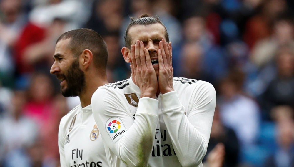 Gareth Bale se lamenta
