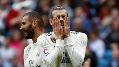 Gareth Bale se lamenta