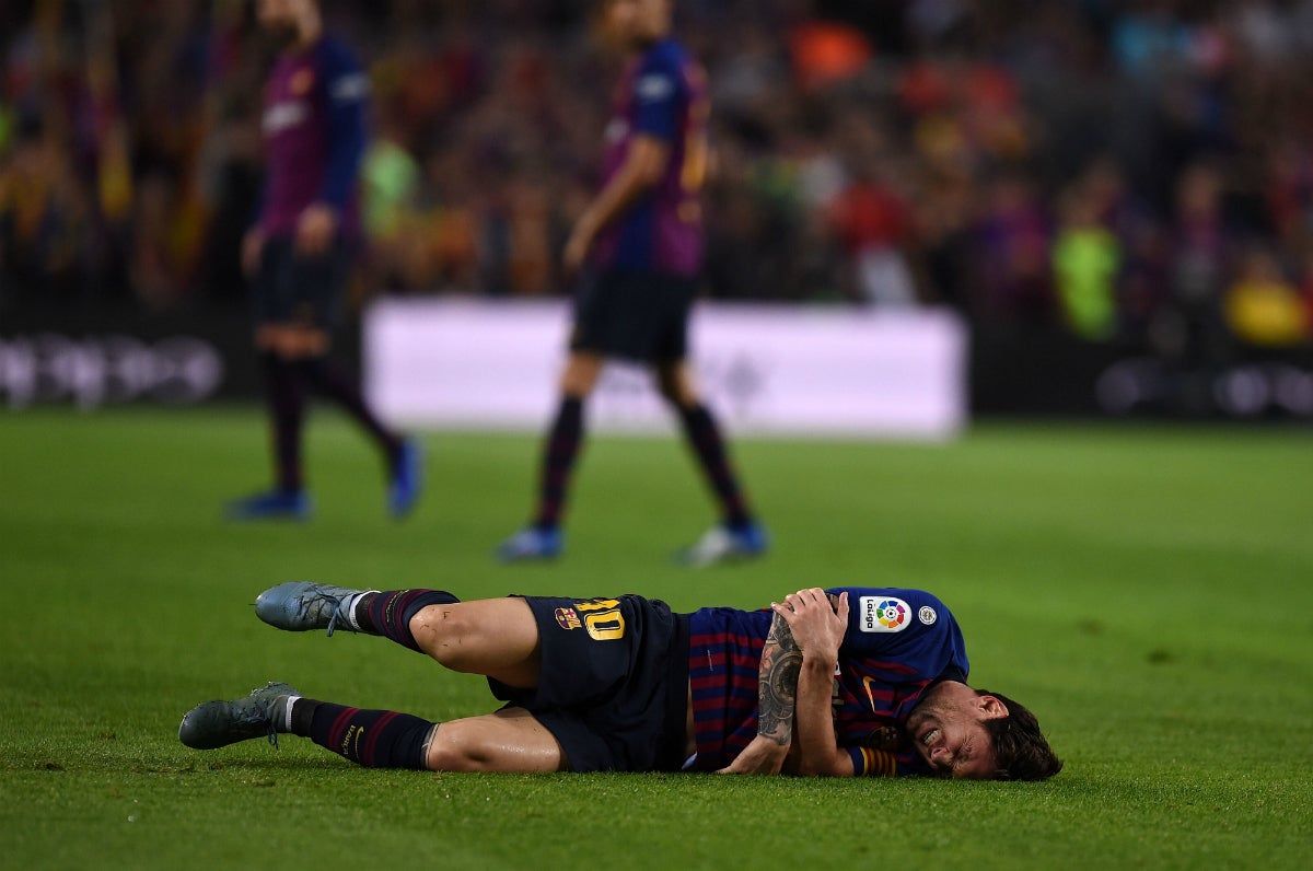 Leo Messi se pierde el Clásico Leo Messi se pierde el Clásico
