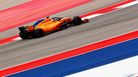 Fernando Alonso, con el McLaren