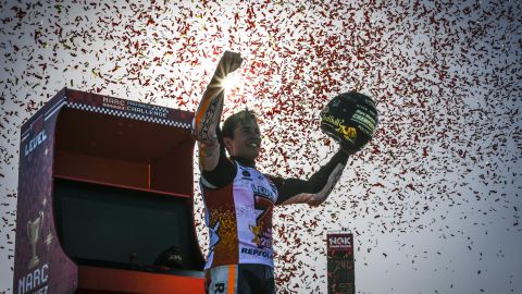 Marc M&aacute;rquez, campe&oacute;n del mundo de MotoGP por quinta vez