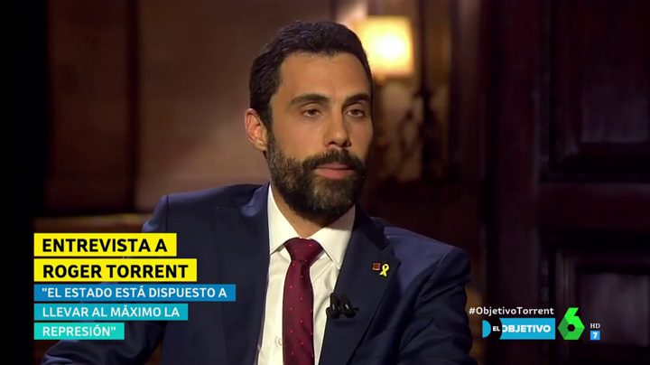 Roger Torrent, de la independencia: "Hablemos de desobediencia. No tengo ningún reparo en dar los pasos que hagan falta" Roger Torrent, de la independencia: "Hablemos de desobediencia. No tengo ningún reparo en dar los pasos que hagan falta"