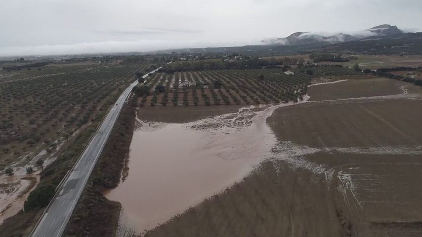 De nuevo el temporal; de nuevo, Campillos, Teba y Sierra de Yeguas De nuevo el temporal; de nuevo, Campillos, Teba y Sierra de Yeguas