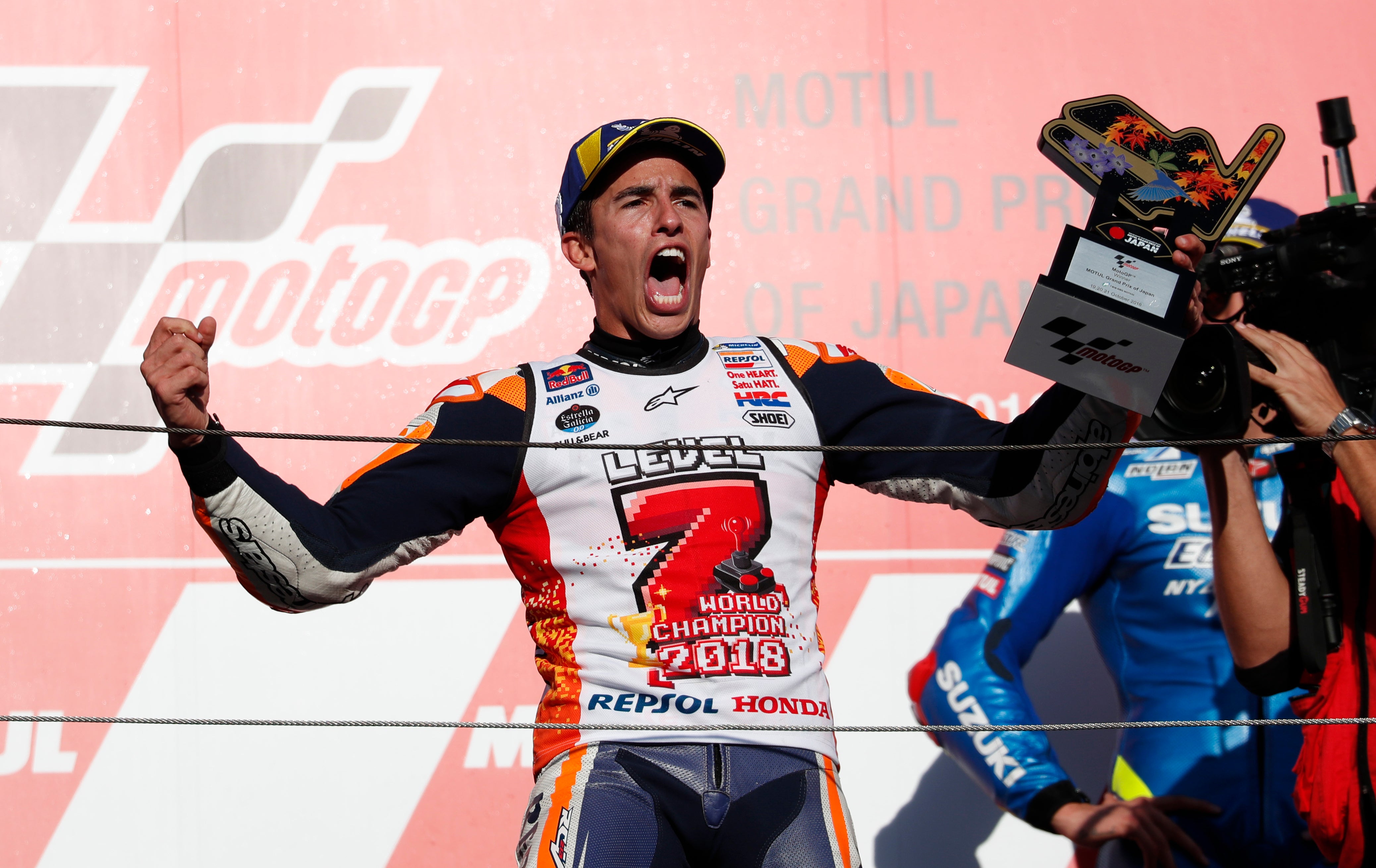 Márquez ya es séptimo en la lista de pilotos con más títulos mundiales Márquez ya es séptimo en la lista de pilotos con más títulos mundiales