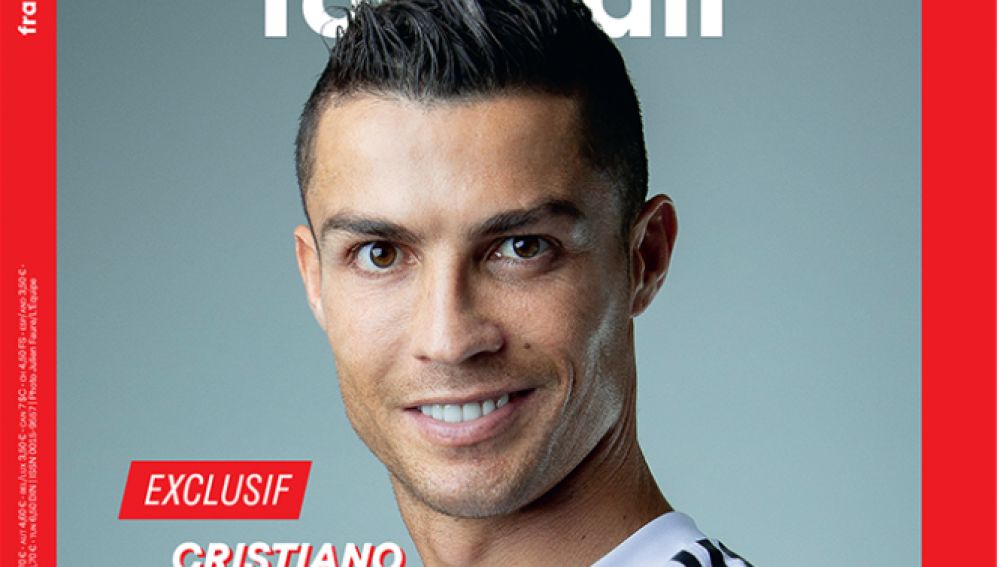 Cristiano Ronaldo, portada de 'France Football'