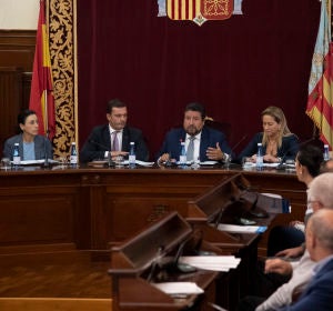 El presidente de la Diputación, Javier Moliner. Imagen de archivo. El presidente de la Diputación, Javier Moliner. Imagen de archivo.