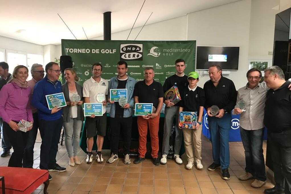 El V torneo Onda Cero Castellón culmina con éxito en el Club Mediterráneo Golf El V torneo Onda Cero Castellón culmina con éxito en el Club Mediterráneo Golf