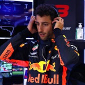 Ricciardo, durante el GP de México