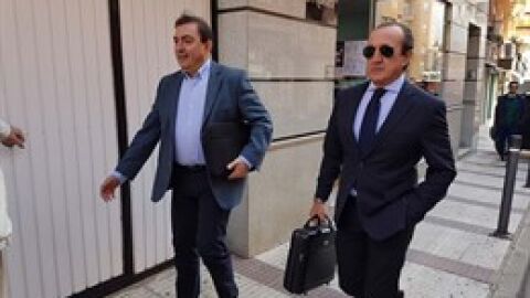 Hermoso Murilllo, a su llegada a los juzgados de Puertollano