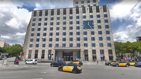 Fachada del Hotel Catalonia de Barcelona