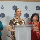 La alcaldesa, Pilar Zamora, pide colaboración a los vecinos para luchar contra el absentismo escolar