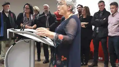 Ana González, elegida cabeza electoral del PSOE de Gijón Atención a medios tras las primarias