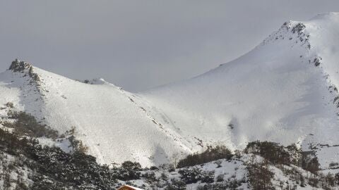 Fuertes nevadas en Asturias