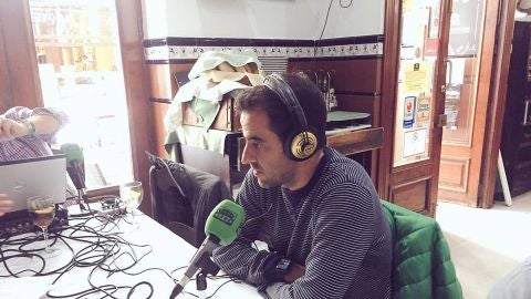 Ra&uacute;l Iznata, ex jugador del M&aacute;laga, en el Cantarrana