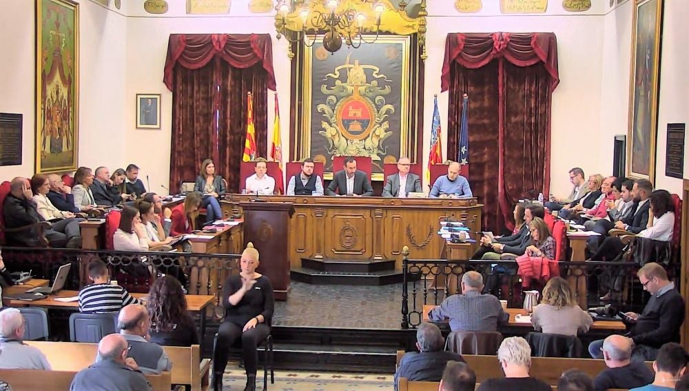 Pleno municipal del Ayuntamiento de Elche del mes de octubre