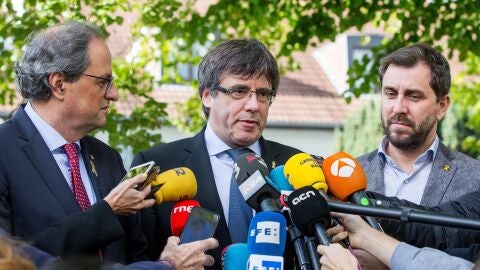 El expresidente catal&aacute;n Carles Puigdemont