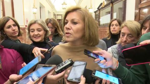 Cospedal, sobre sus conversaciones con Villarejo: "La &uacute;nica diferencia es que algunos han mentido y otros no hemos mentido nunca" 