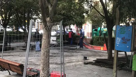 obras parque infantil cuenca