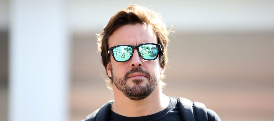 Fernando Alonso, en el GP de México Fernando Alonso, en el GP de México