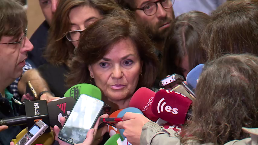 Calvo asegura que hay un acuerdo entre el Gobierno y el Vaticano para que los restos de Franco no vayan a La Almudena Calvo asegura que hay un acuerdo entre el Gobierno y el Vaticano para que los restos de Franco no vayan a La Almudena