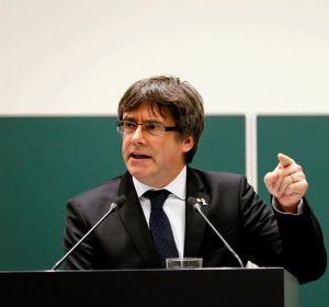 El expresidente de la Generalitat de Cataluña, Carles Puigdemont El expresidente de la Generalitat de Cataluña, Carles Puigdemont