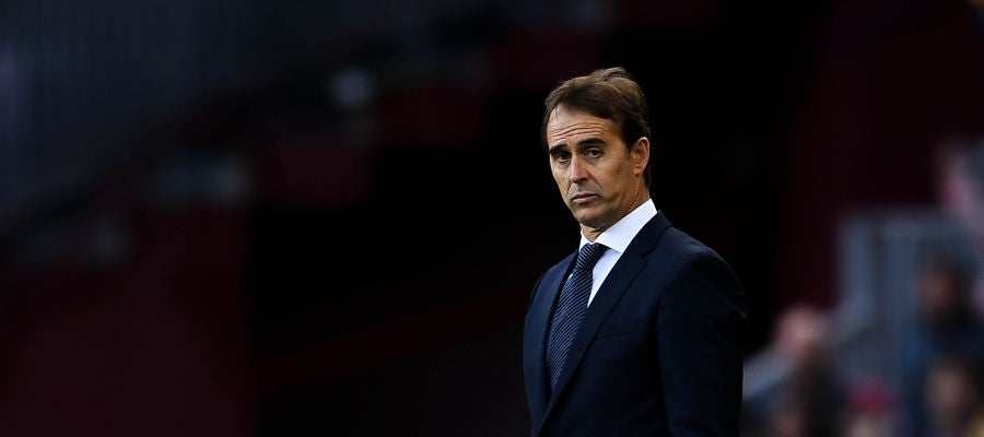 Julen Lopetegui, durante un partido Julen Lopetegui, durante un partido