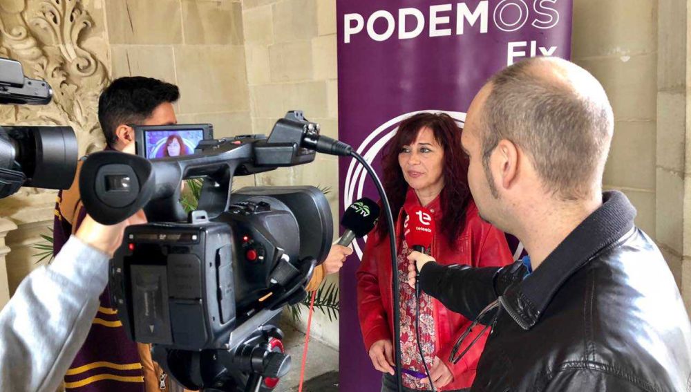 Teresa Soriano, responsable del área de Feminismo de Podemos Elche