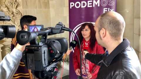 Teresa Soriano, responsable del &aacute;rea de Feminismo de Podemos Elche