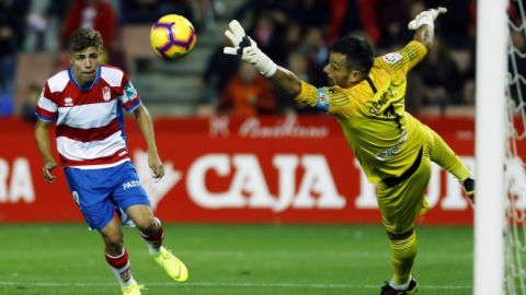 GOL DEL GRANADA ANTE EL ALMER&Iacute;A