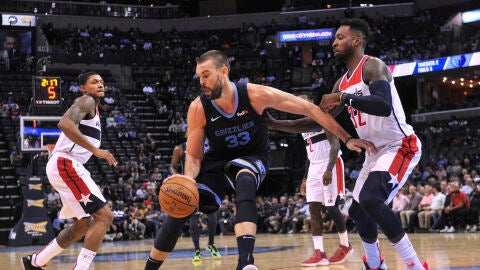Marc Gasol, ante los Washington Wizards