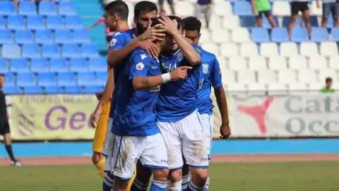 Juan Ramón Ruano, jugador del Melilla. Juan Ramón Ruano, jugador del Melilla.