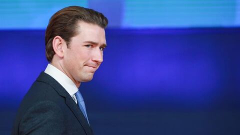 El canciller austr&iacute;aco, Sebastian Kurz