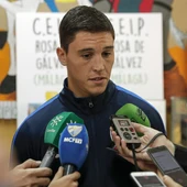 Fede Ricca, jugador del Málaga Fede Ricca, jugador del Málaga