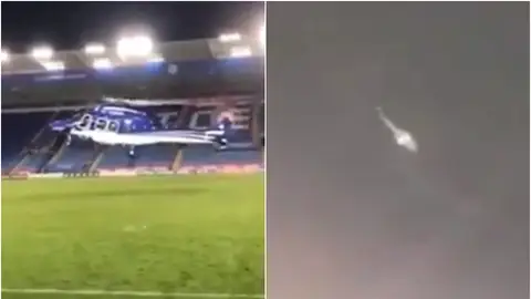 Nuevo vídeo del accidente del helicóptero del dueño del Leicester Nuevo vídeo del accidente del helicóptero del dueño del Leicester