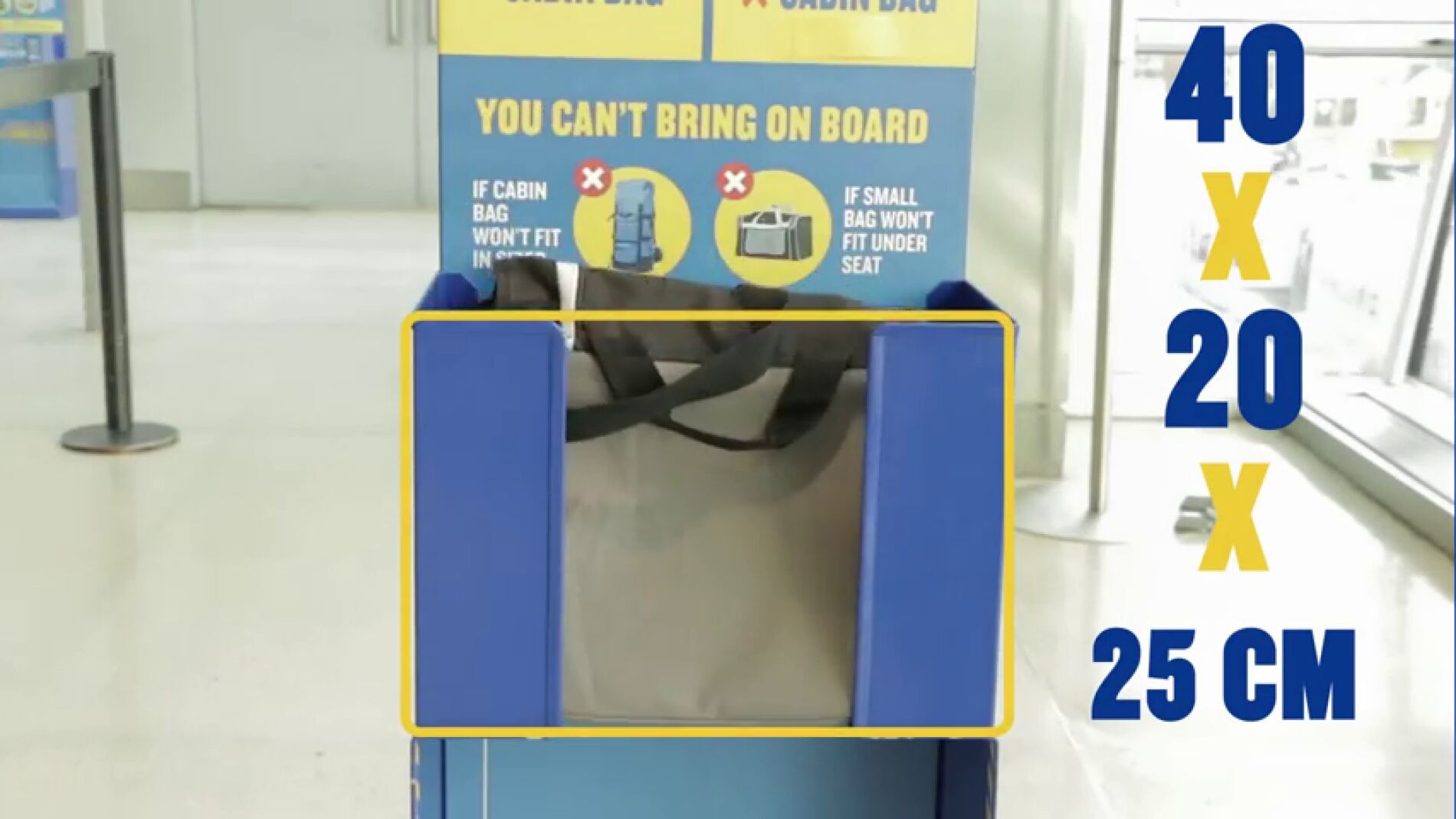 Ryanair maletas de mano shops