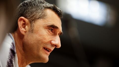 Ernesto Valverde habla ante los medios de comunicaci&oacute;n