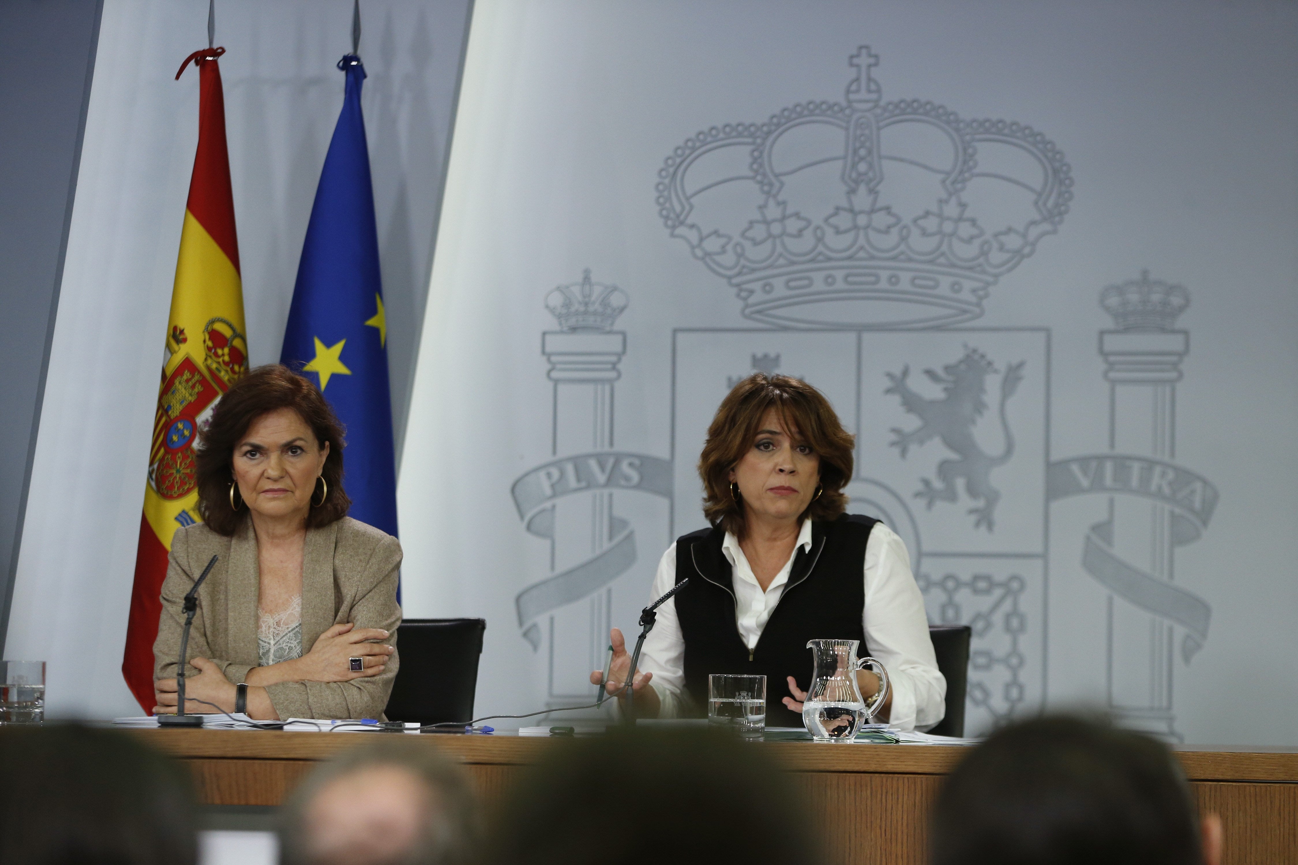 El Gobierno, sobre si va a indultar a los presos soberanistas: "El indulto es una figura constitucional" El Gobierno, sobre si va a indultar a los presos soberanistas: "El indulto es una figura constitucional"