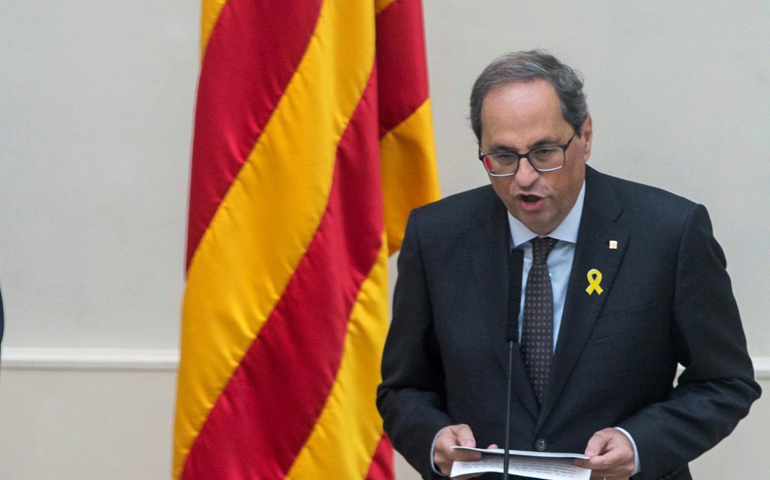 Torra se muestra "indignado" y ve a Sánchez "cómplice de la represión" Torra se muestra "indignado" y ve a Sánchez "cómplice de la represión"