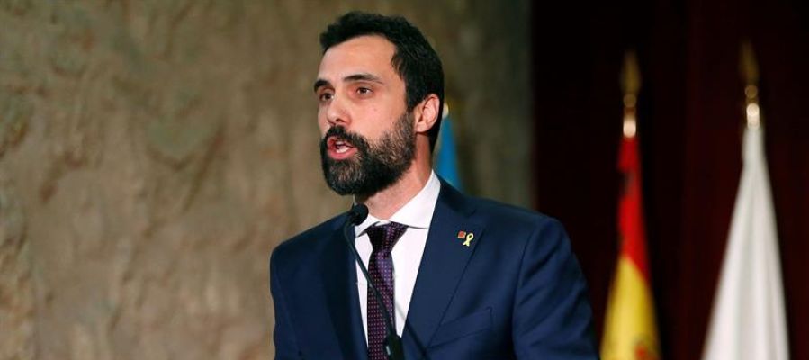 El president del Parlament, Roger Torrent El president del Parlament, Roger Torrent