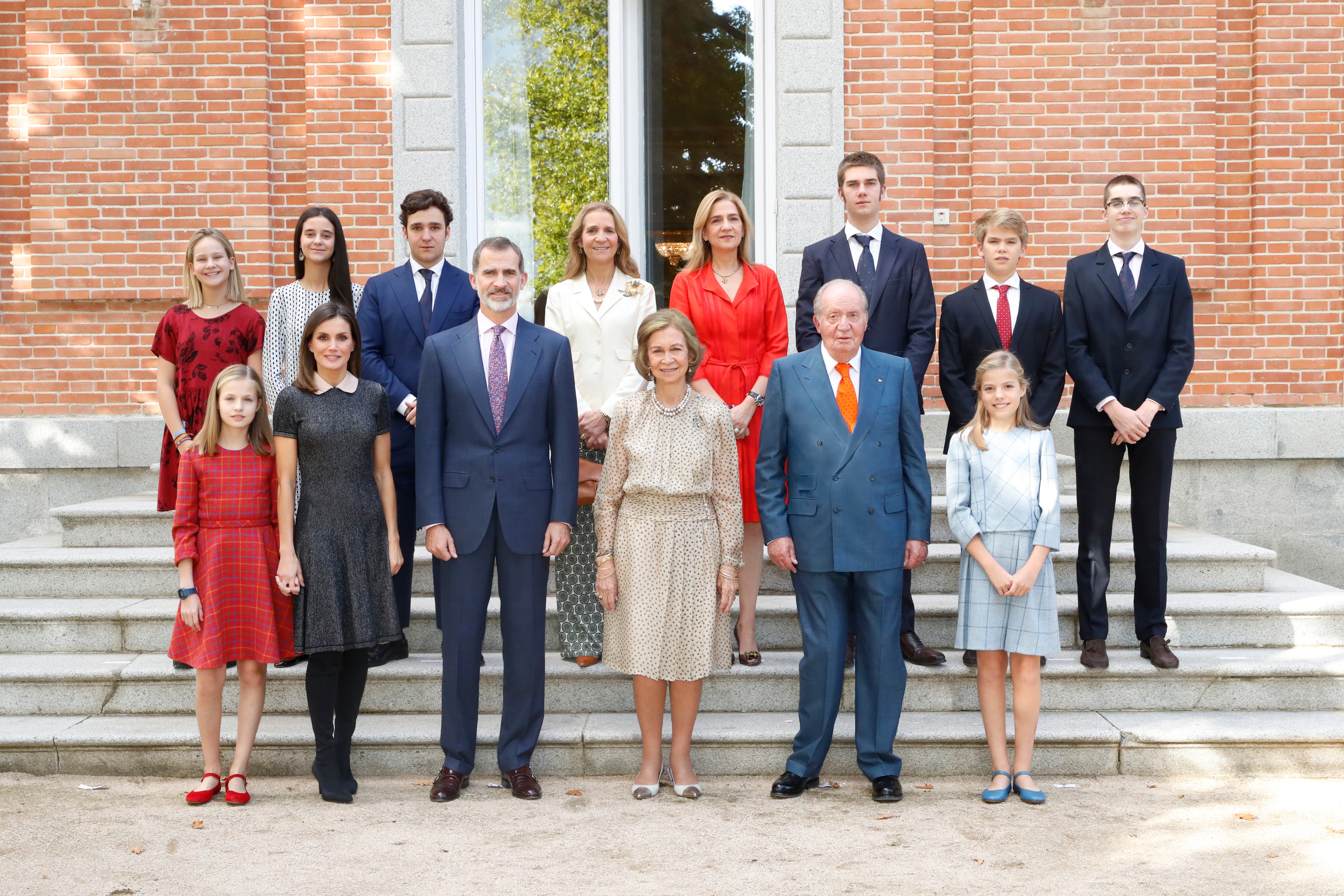 El cumpleaños de la Reina Sofía reúne a todos los miembros de la familia Real El cumpleaños de la Reina Sofía reúne a todos los miembros de la familia Real