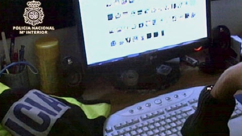 Material ped&oacute;filo incautado