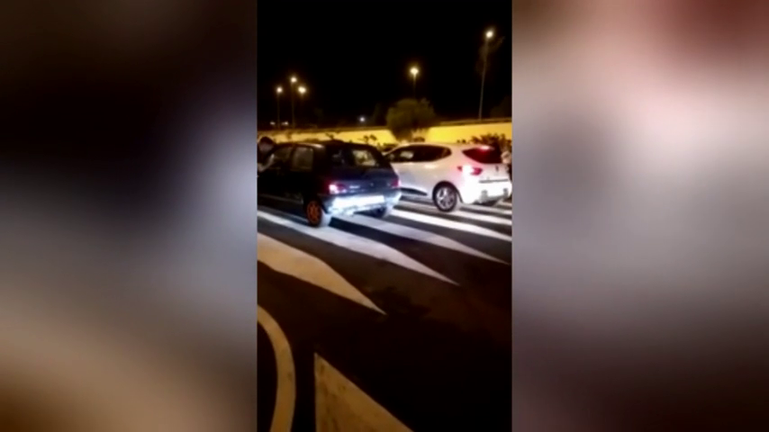 Carreras ilegales en Moya y Firgas Carreras ilegales en Moya y Firgas