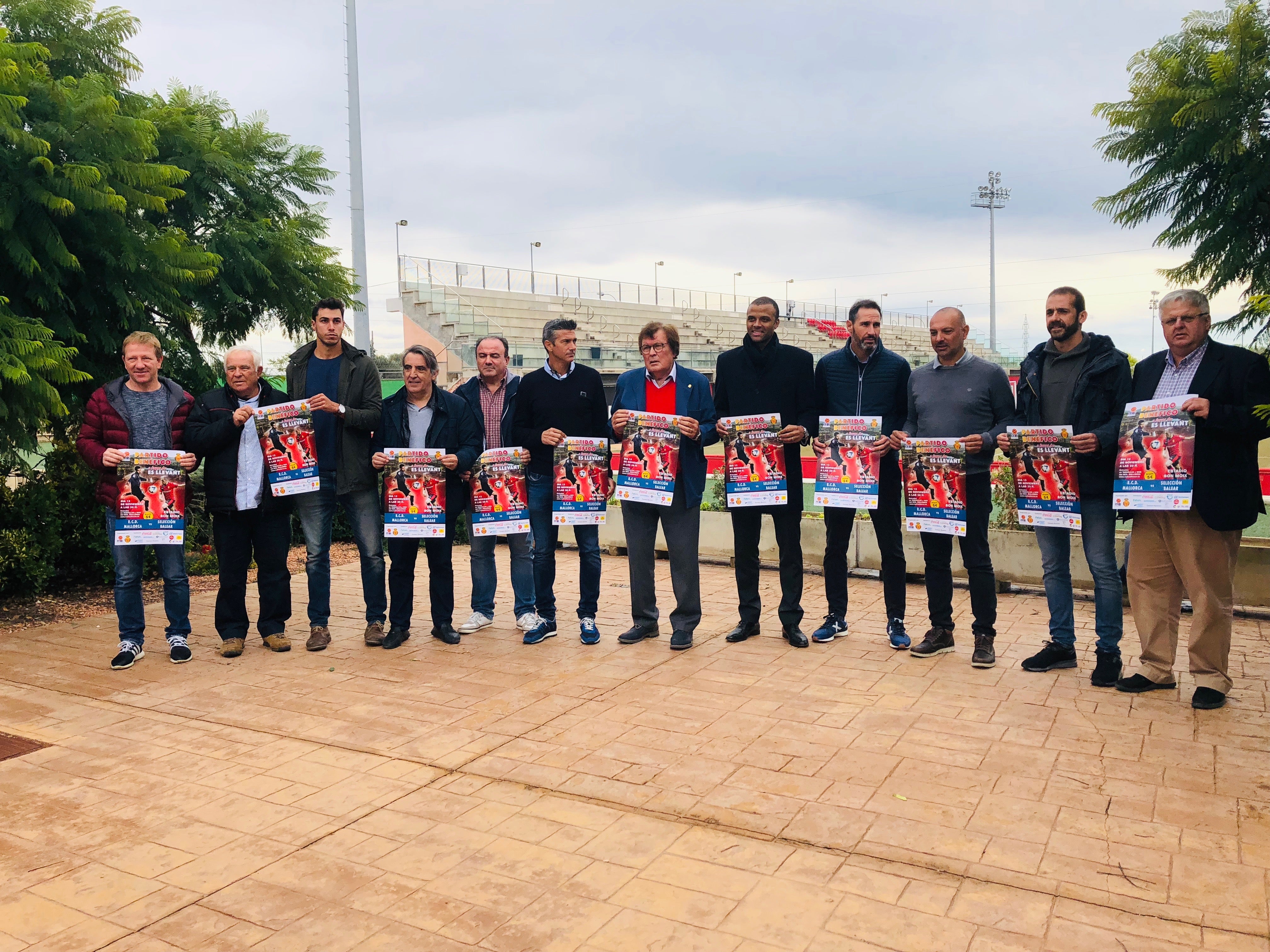 Partido benéfico por el Llevant de Mallorca el 13 de Noviembre en Son Moix Partido benéfico por el Llevant de Mallorca el 13 de Noviembre en Son Moix